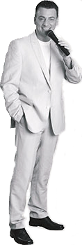 Michael Schele mit Mikrofon