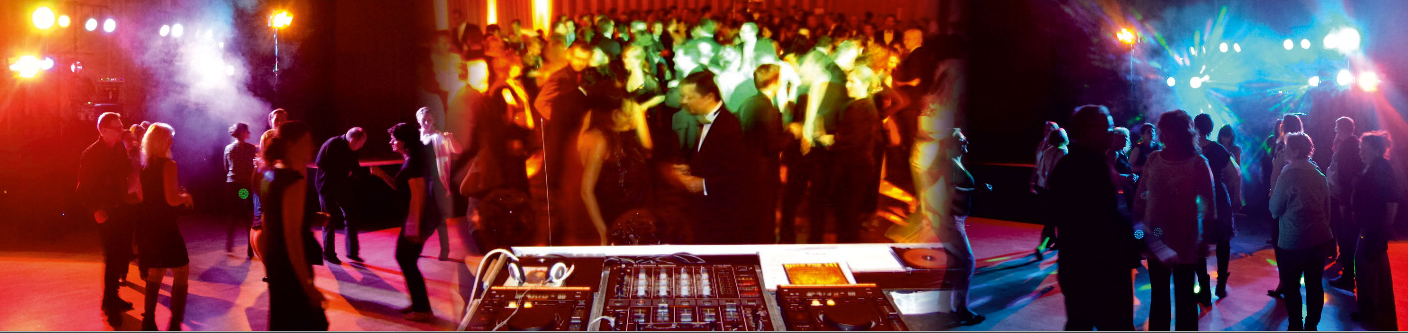Partystimmung mit Lichtshow