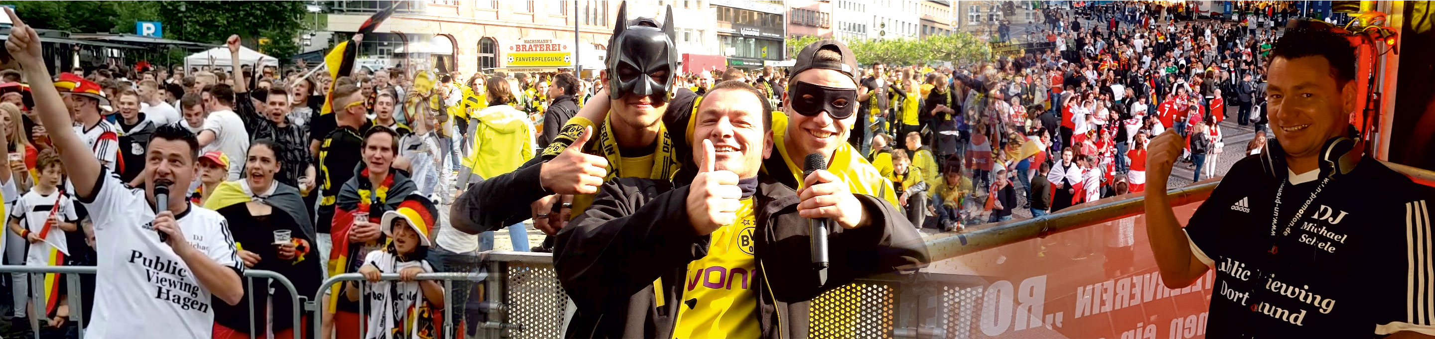 Public Viewing mit Michael Schele
